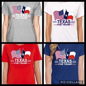 Texas For Trump T-Shirts